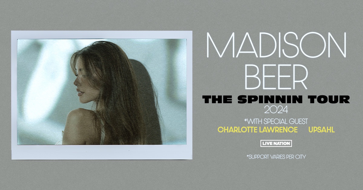 Madison Beer Announces “The Spinnin Tour” 2024