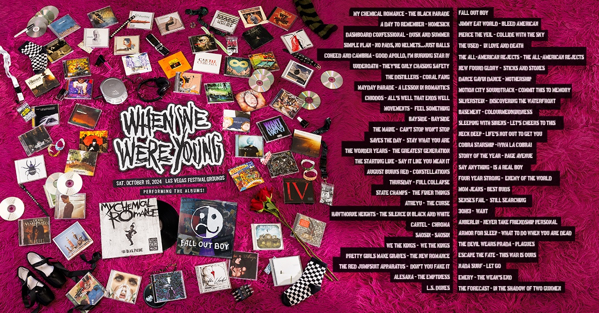 When We Were Young Drops 2024 Lineup and 50 Live Album Performances & More