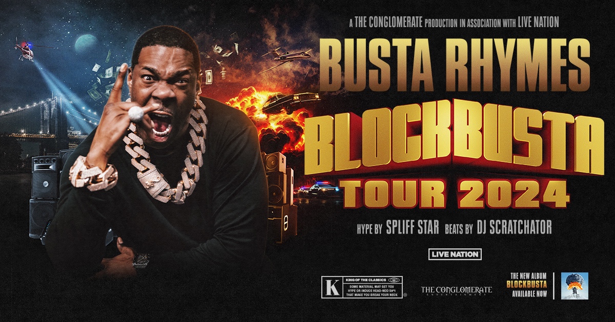 Busta Rhymes Announces 2024 Headline Tour “Blockbusta”