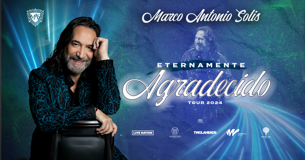 Marco Antonio Solís Announces “Eternamente Agradecido World Tour” 2024