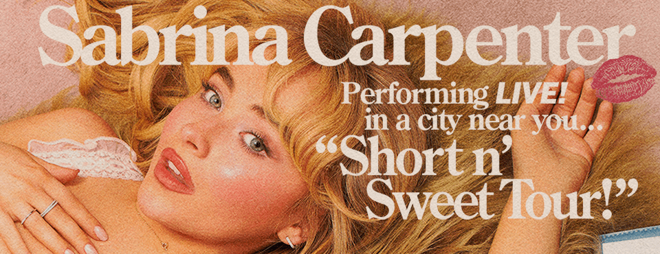 Sabrina Carpenter Unveils Massive “Short n’ Sweet Tour” for 2024