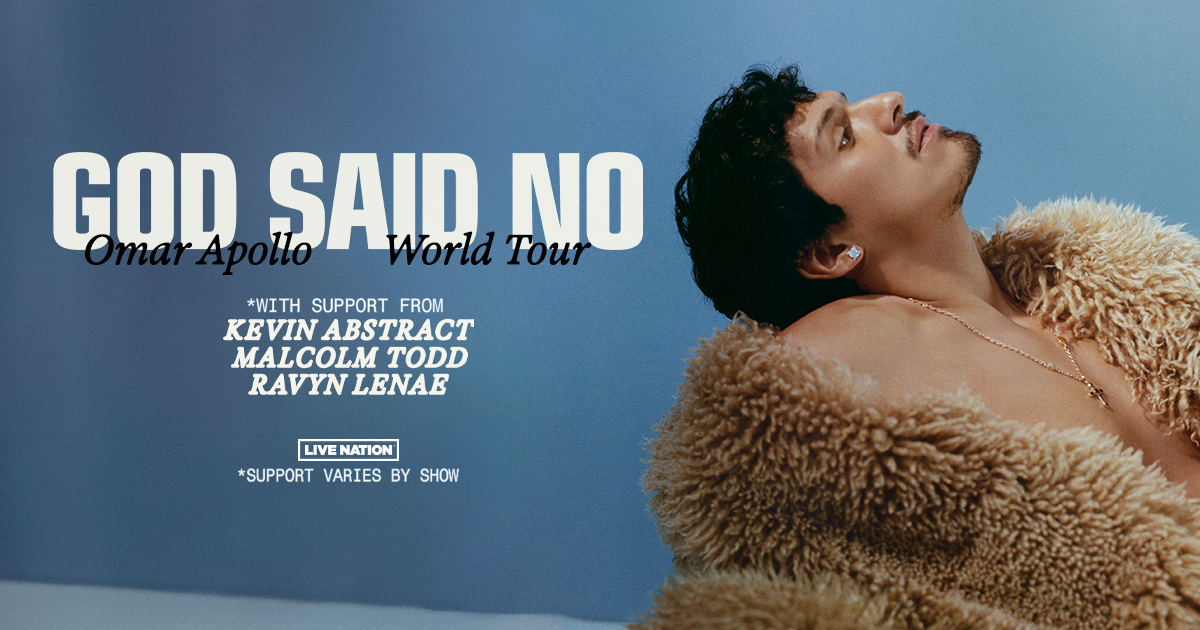 Omar Apollo Embarks on “God Said No” Tour