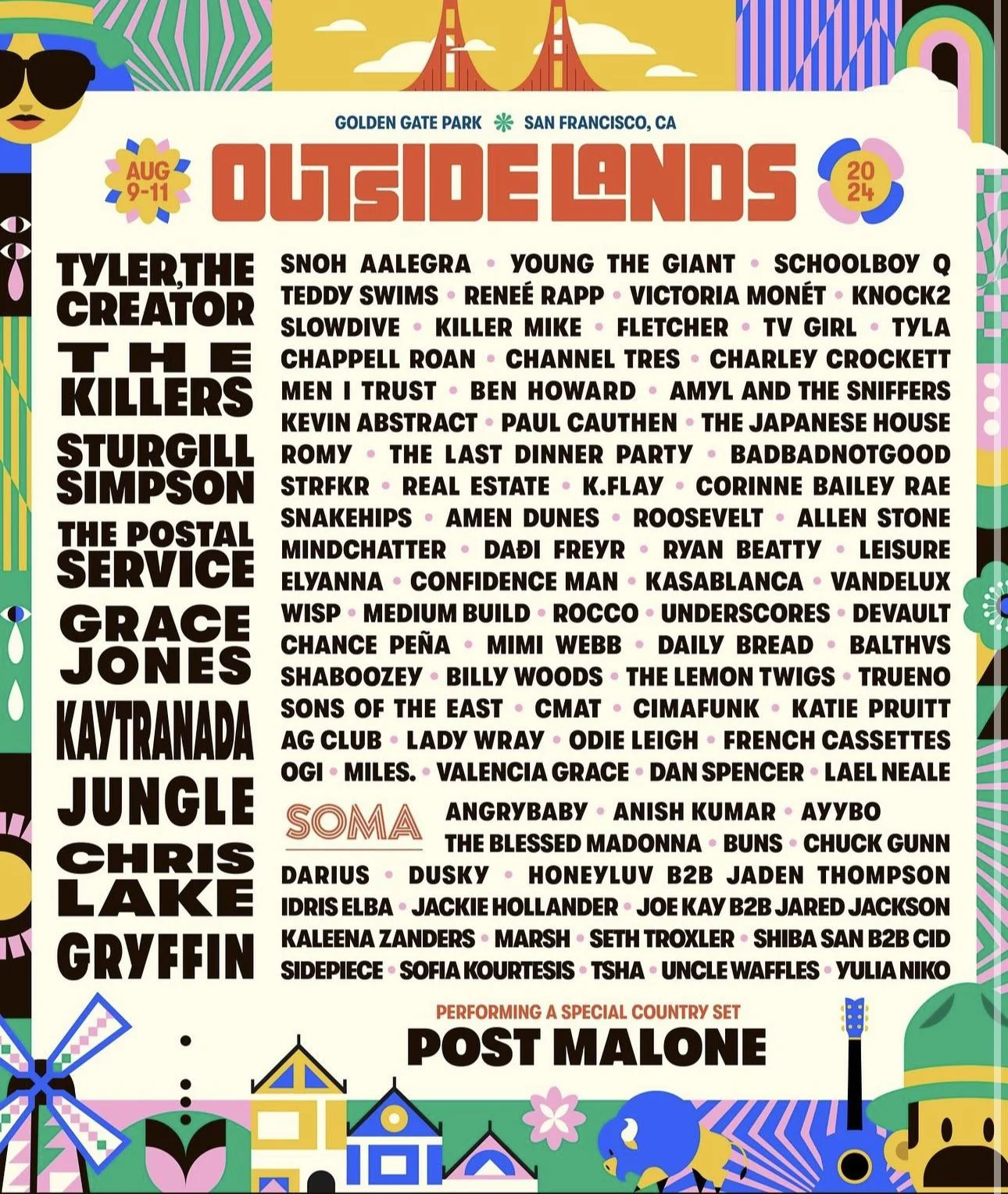 Outside Lands 2024: A Bay Area Musical Extravaganza