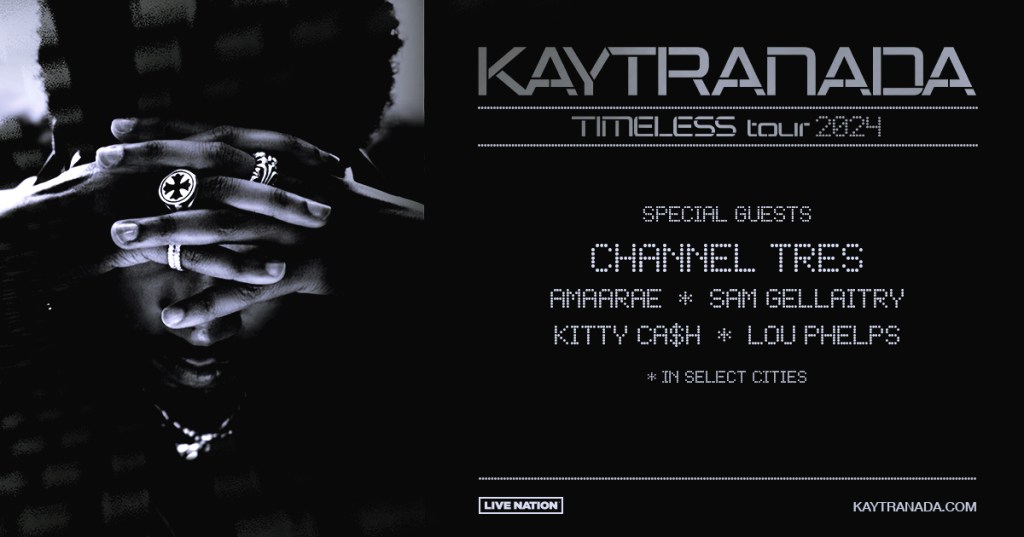 KAYTRANADA Announces “Timeless Tour” for Fall&nbsp;2024