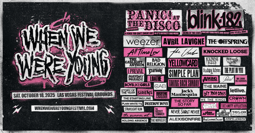 Nostalgia Returns: When We Were Young Festival Reveals 2025 Lineup with Major&nbsp;Headliners