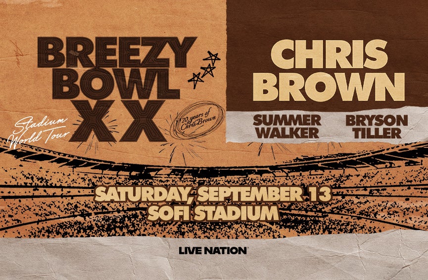 Chris Brown Announces Breezy Bowl XX Stadium World Tour to Celebrate 20th Anniversary