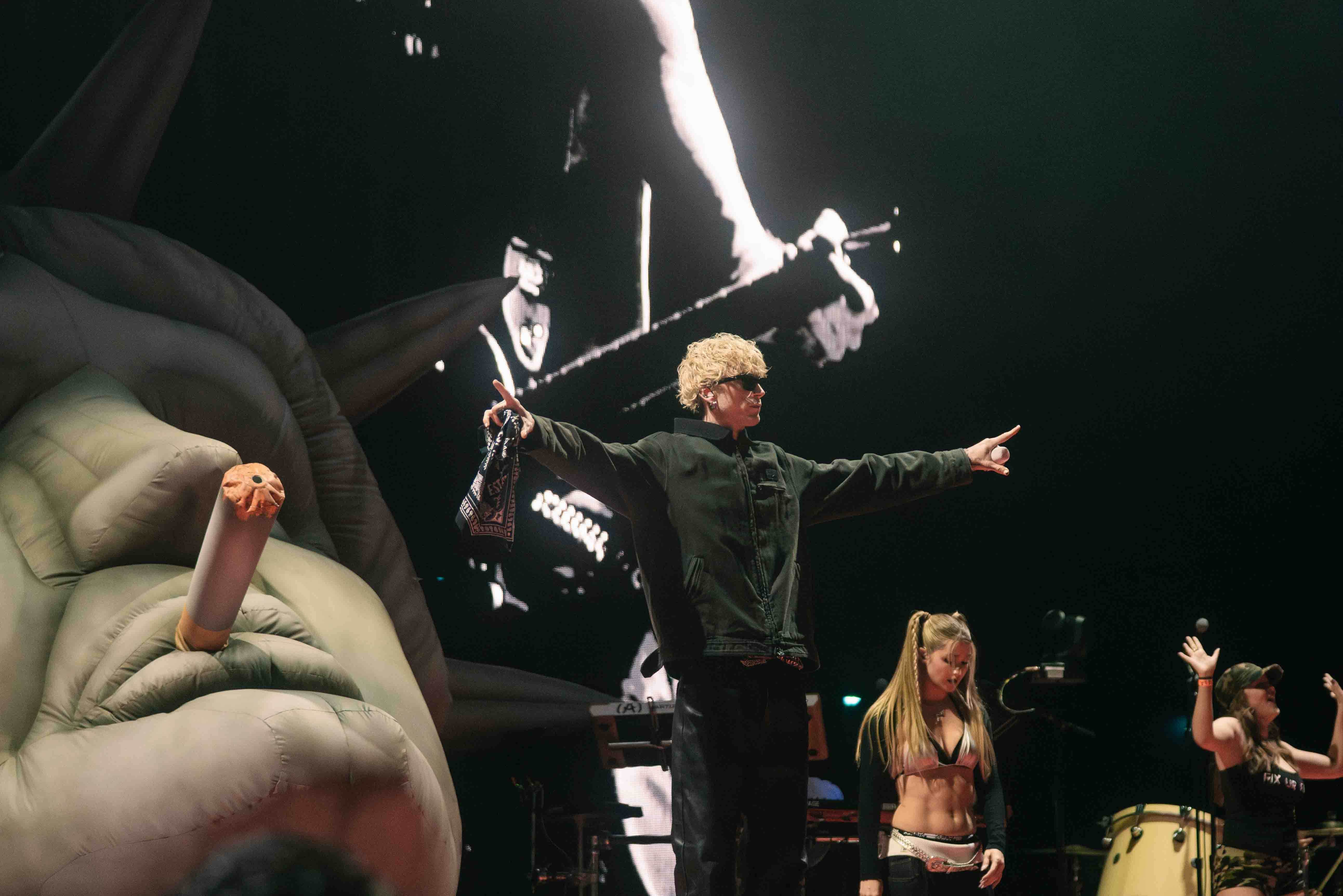 Review: MGK Brings Pop-Punk Firepower to Toyota Pavilion